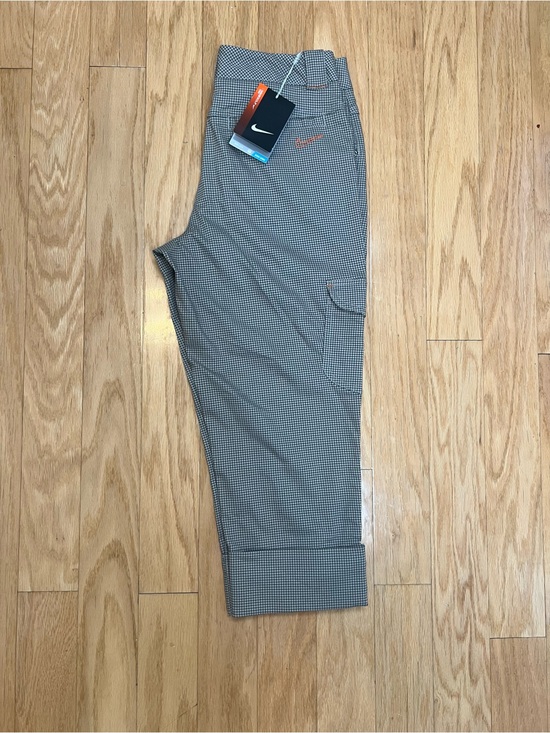 Nike Pants - NWT Nike Golf Women’s Houndstooth Cropped Capri Cargo Pants